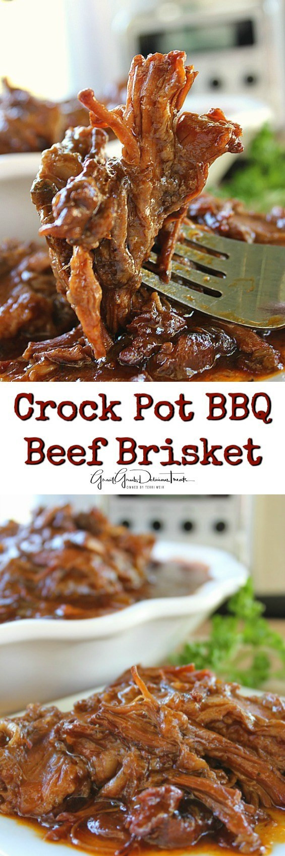 Crock Pot Beef Brisket
 Crock Pot BBQ Beef Brisket Great Grub Delicious Treats