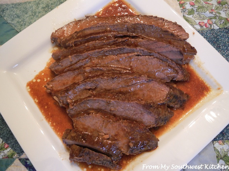 Crock Pot Beef Brisket
 From My Southwest Kitchen Crock Pot Beef Brisket