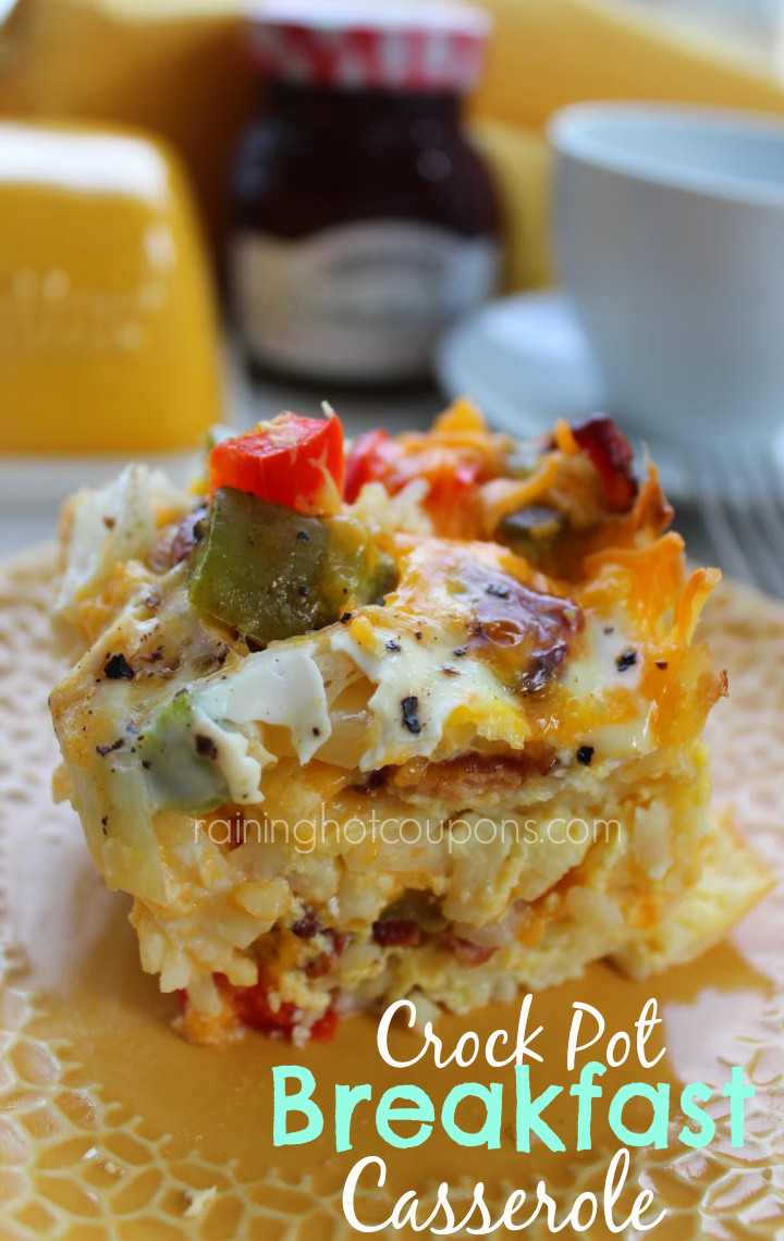 Crock Pot Breakfast Casseroles
 Crock Pot Breakfast Casserole