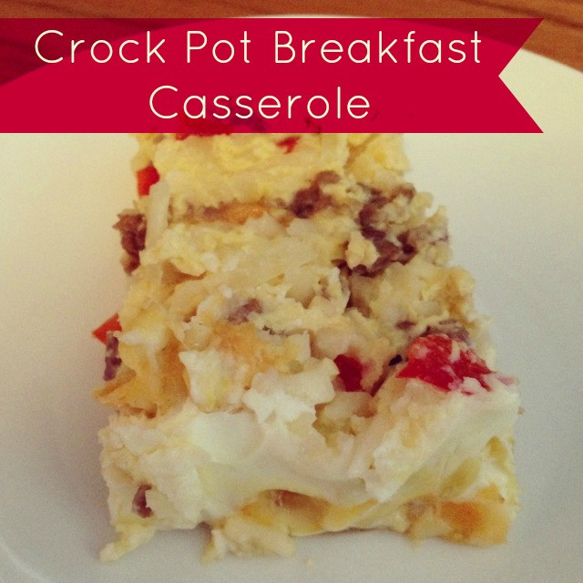 Crock Pot Breakfast Casseroles
 Crock Pot Breakfast Casserole