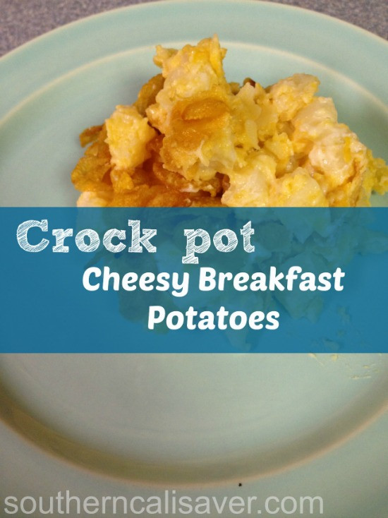 Crock-Pot Breakfast Potatoes
 Crockpot Cheesy Breakfast Potatoes The Sassy Slow Cooker