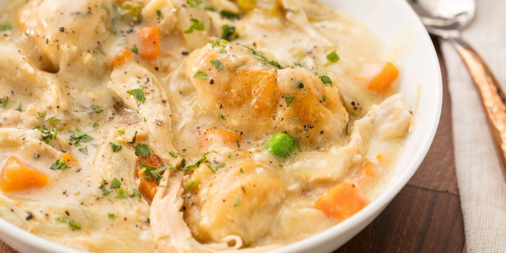 Crock Pot Chicken And Dumplings
 Easy Crock Pot Chicken and Dumplings Recipe Best