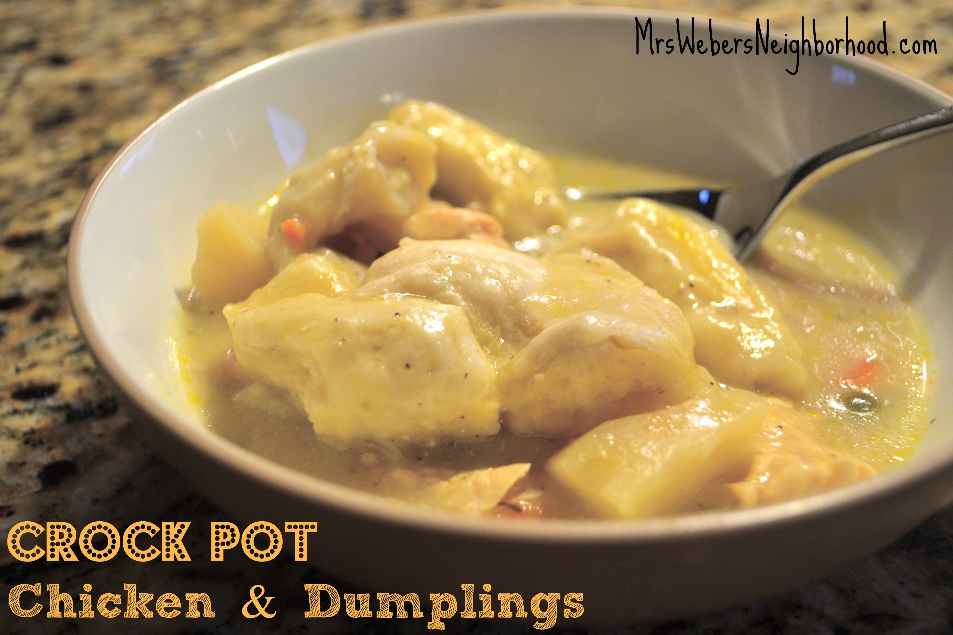 Crock Pot Chicken And Dumplings
 Recipe Crock Pot Chicken and Dumplings