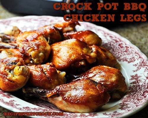 Crock Pot Chicken Legs
 Crock Pot BBQ Chicken Legs Recipes That Crock