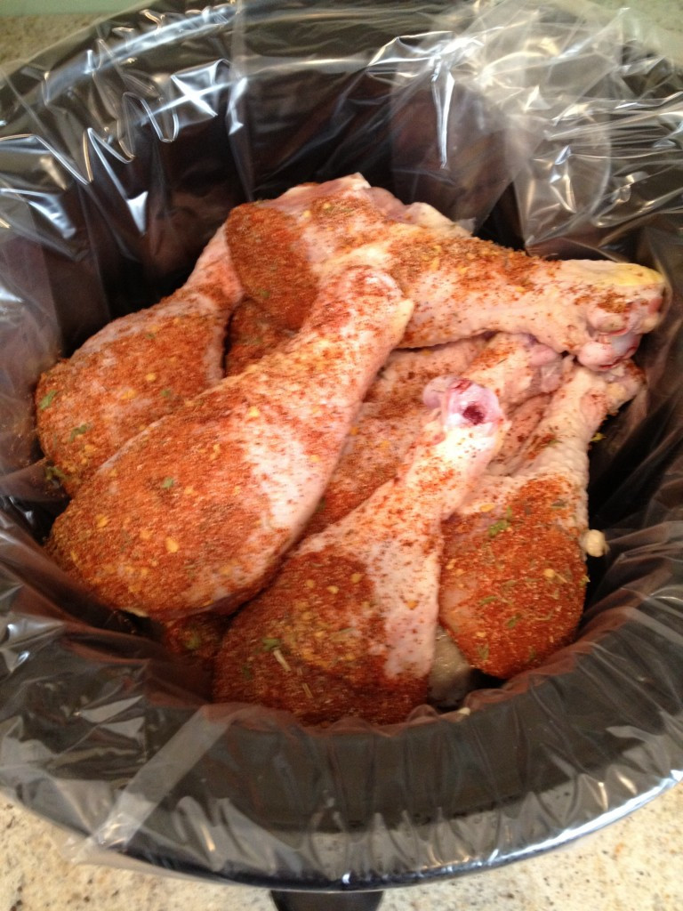 Crock Pot Chicken Legs
 Spiced Chicken Legs in the Crock Pot