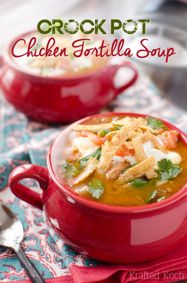 Crock Pot Chicken Soup
 Crock Pot Chicken Tortilla Soup Page 2 of 2