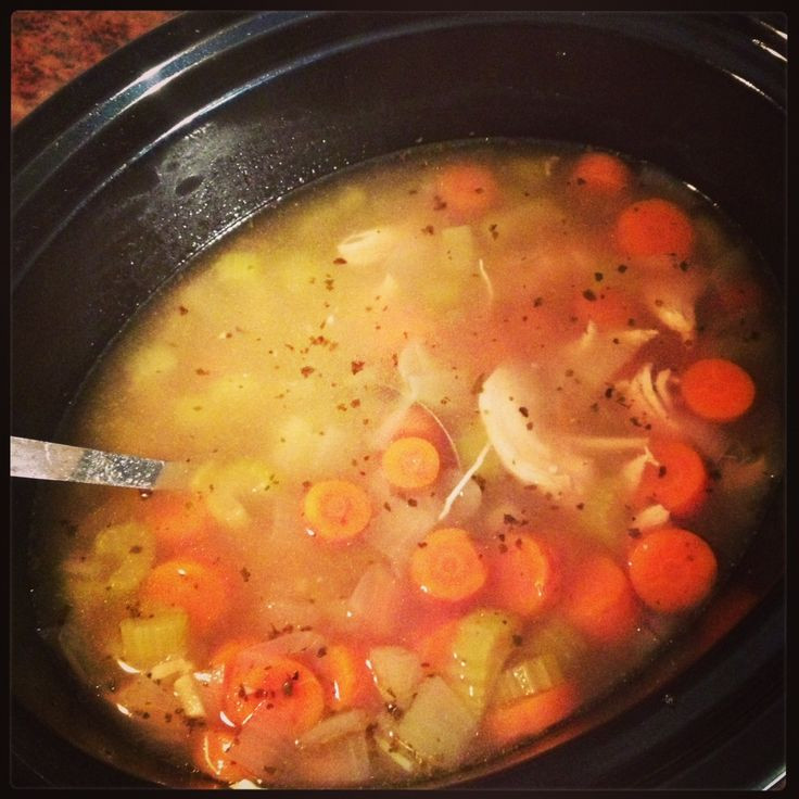 Crock Pot Chicken Soup
 Crock Pot Paleo Chicken Soup