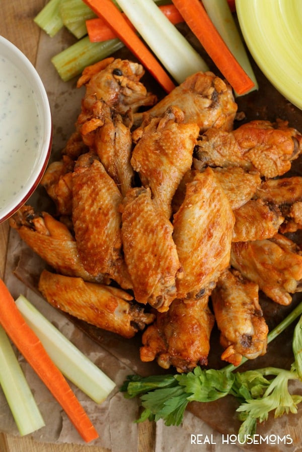 Crock Pot Chicken Wings
 Crock Pot Chicken Wings Recipe ⋆ Real Housemoms