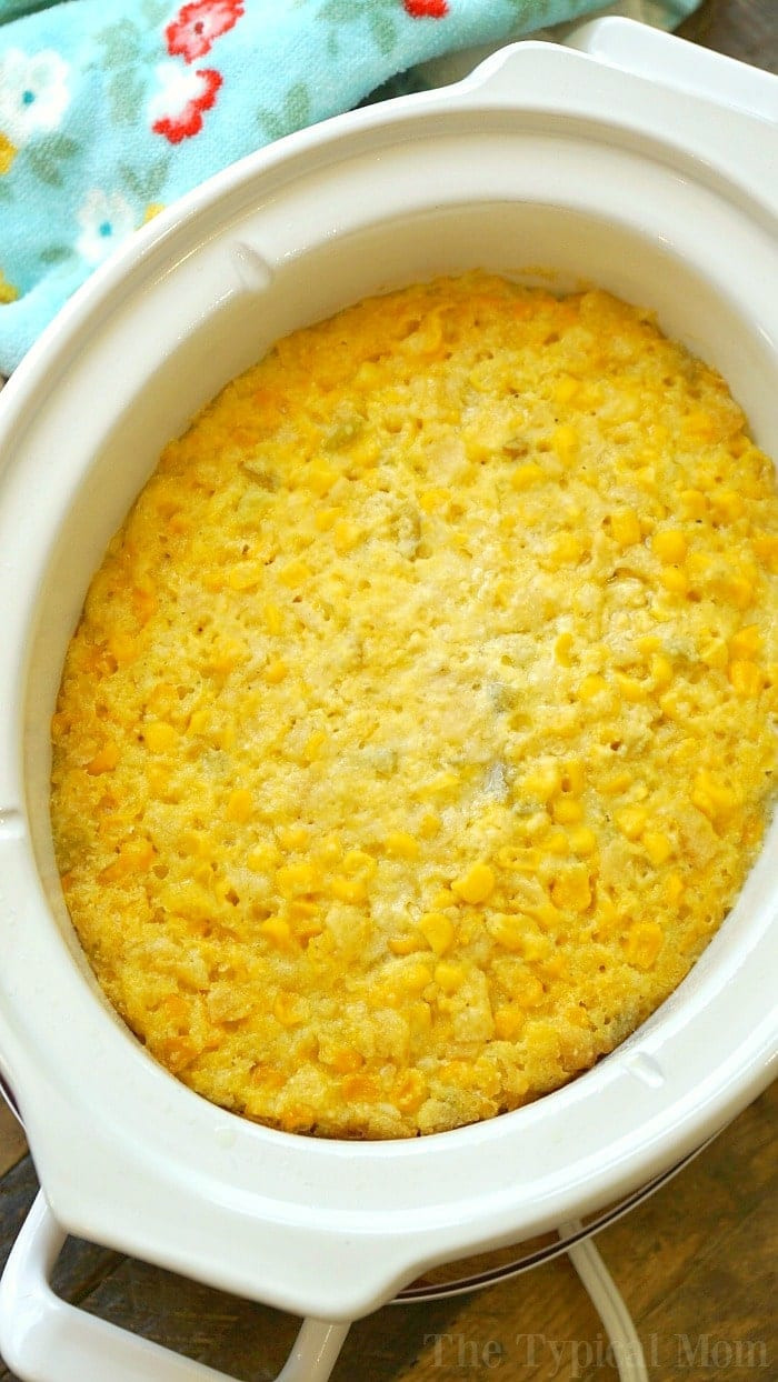 Crock Pot Corn Casserole
 Easy Crockpot Corn Casserole Recipe · The Typical Mom