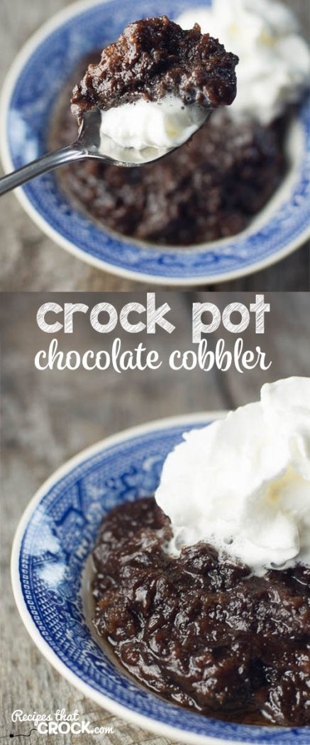 Crock Pot Dessert Recipes
 Crock Pot Chocolate Cobbler Recipes That Crock