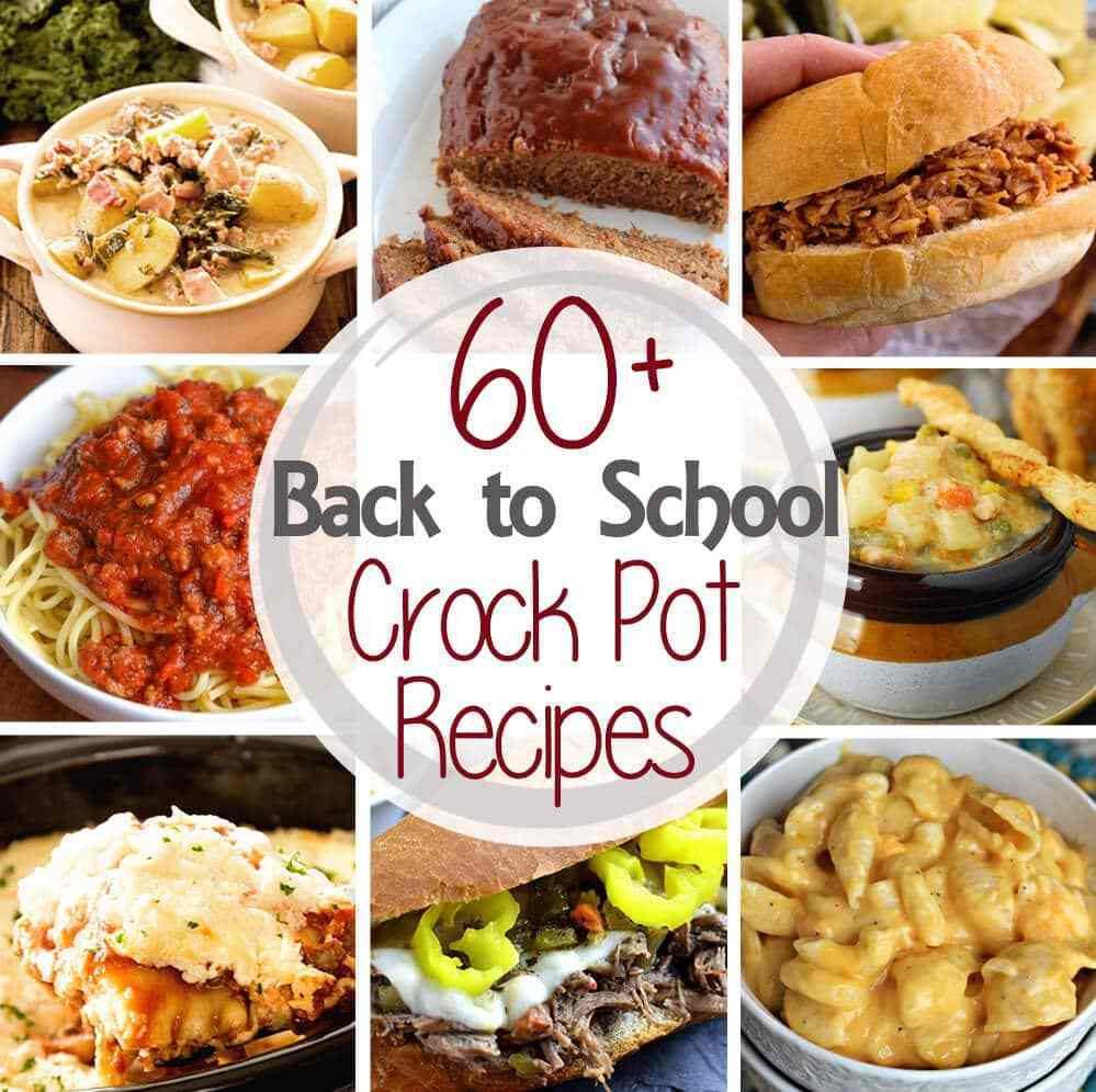 Crock Pot Dinner Recipes
 60 Back to School Dinner Crock Pot Recipes Julie s Eats