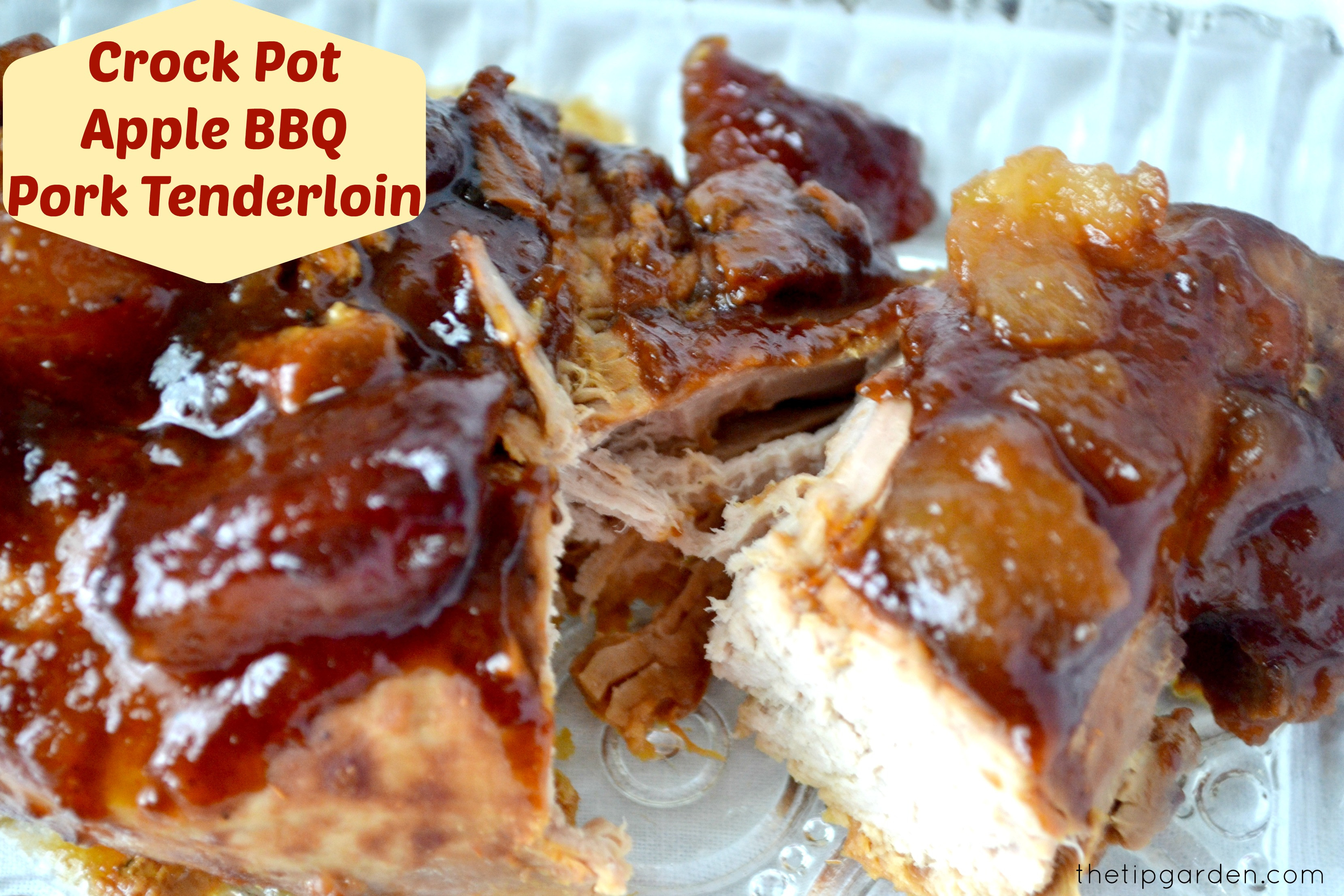 Crock Pot Pork Tenderloin Recipe
 Crock Pot Apple BBQ Pork Tenderloin Homegrown & Healthy