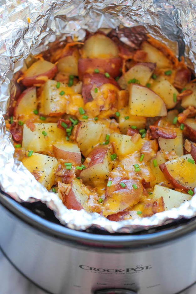 Crock Pot Potato Recipes
 Easy Slow Cooker Recipes for Thanksgiving