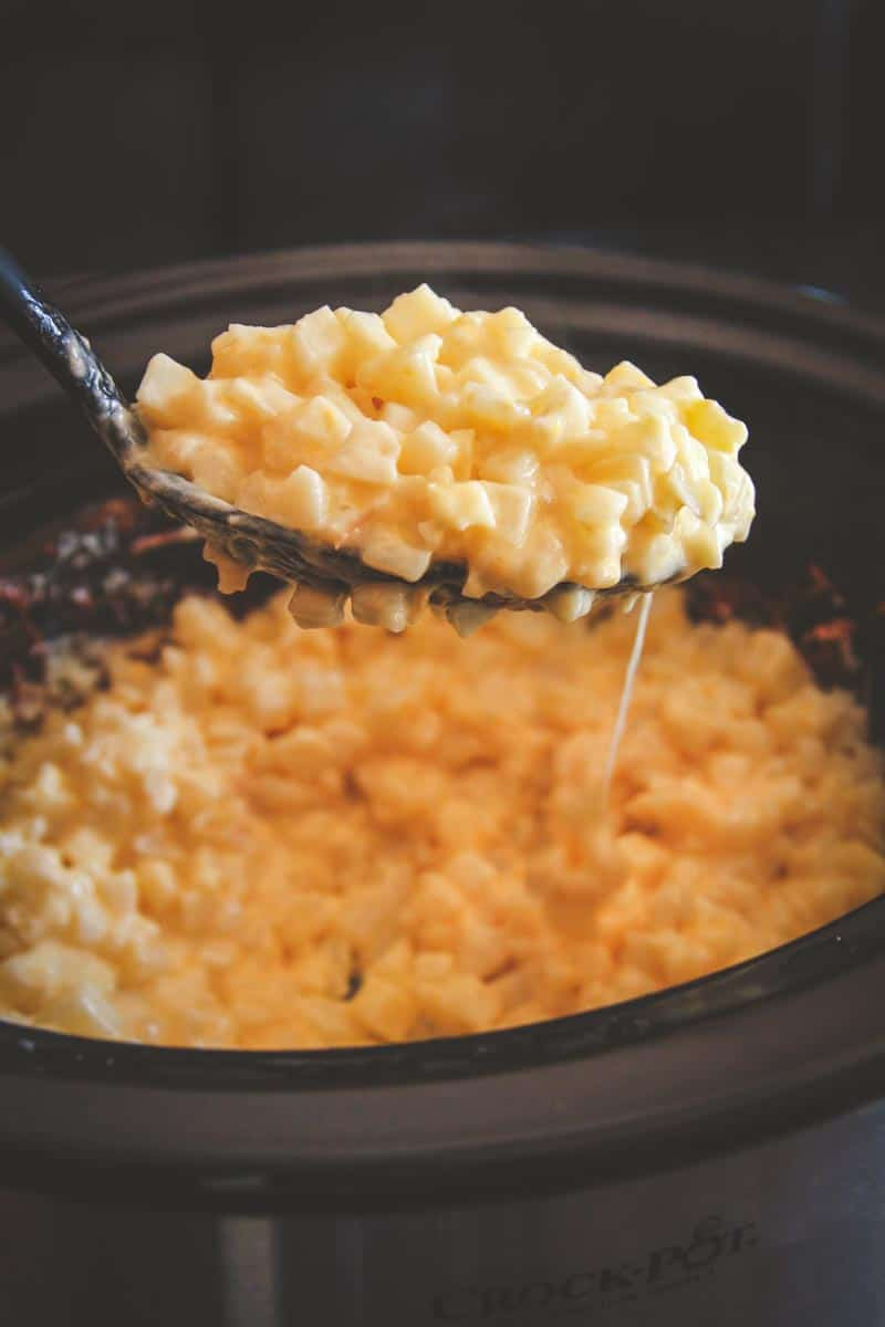 Crock Pot Potato Recipes
 5 Ingre nt Slow Cooker Cheesy Potatoes Recipe Sweetphi