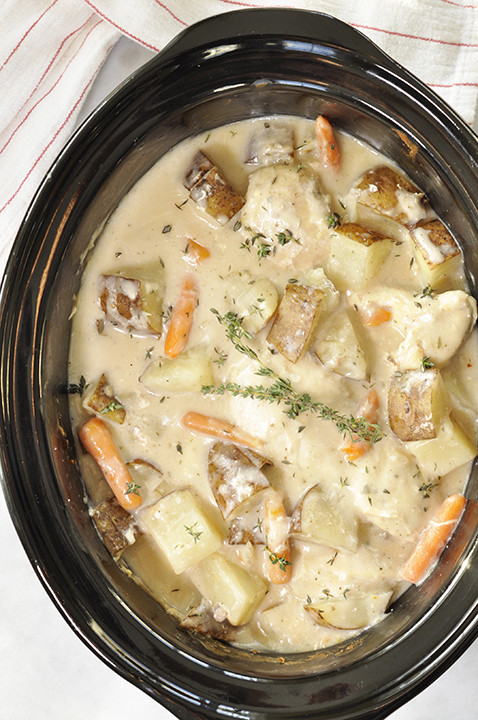 Crock Pot Potato Recipes
 Crock Pot Creamy Ranch Chicken and Potatoes