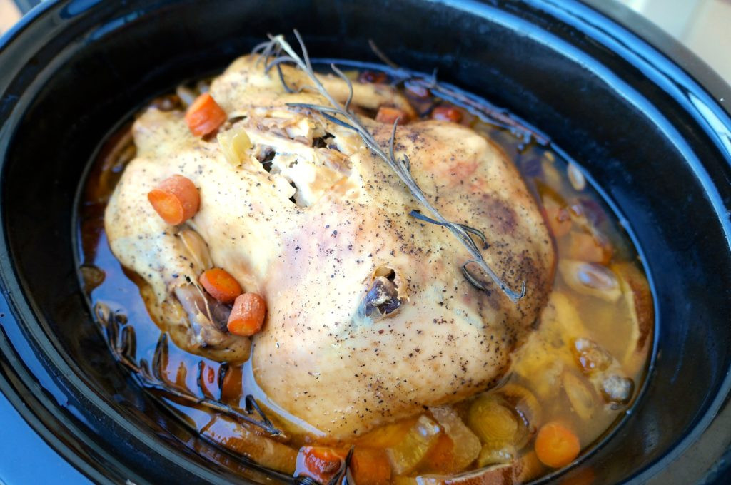 Crock Pot Roasted Chicken
 Crock Pot Roasted Chicken