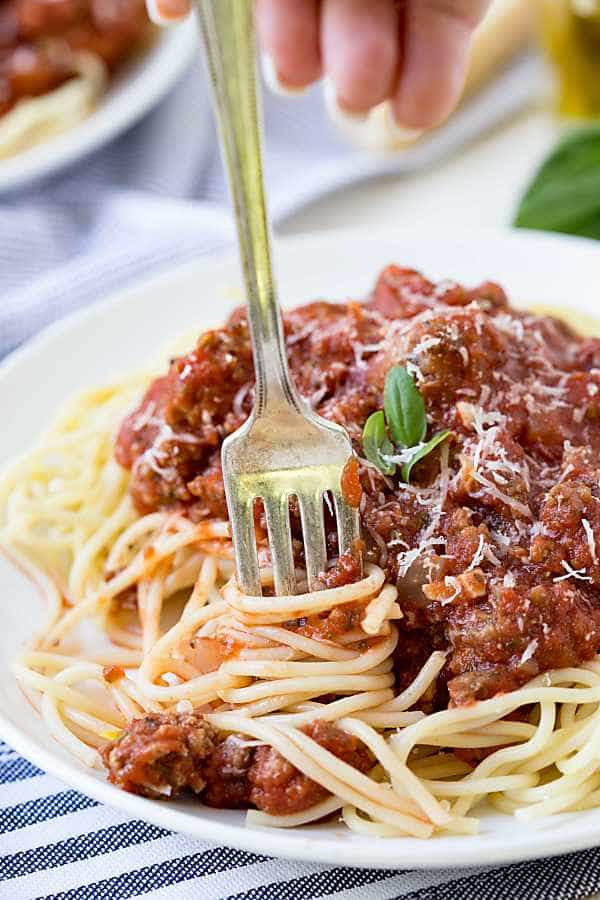 Crock Pot Spaghetti Sauce
 Weekly Menu Plan 75