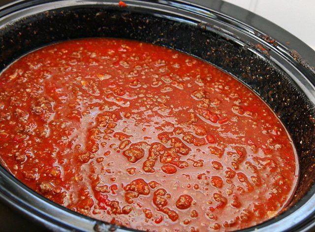 Crock Pot Spaghetti Sauce
 Slow Cooker Spaghetti with Meat Sauce