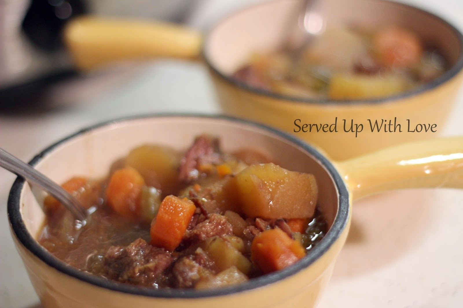 Crock Pot Stew
 Served Up With Love Crock Pot Beef Stew