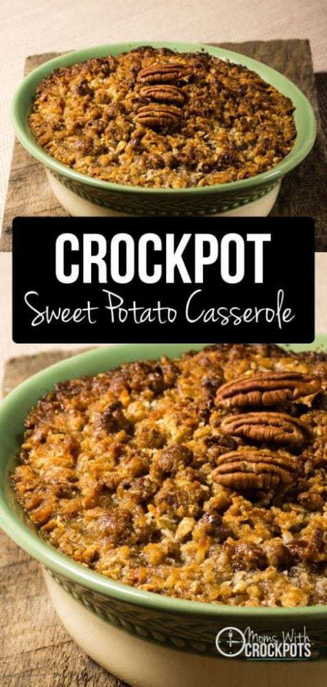 Crock Pot Sweet Potato Casserole
 Crockpot Sweet Potato Casserole Moms with Crockpots