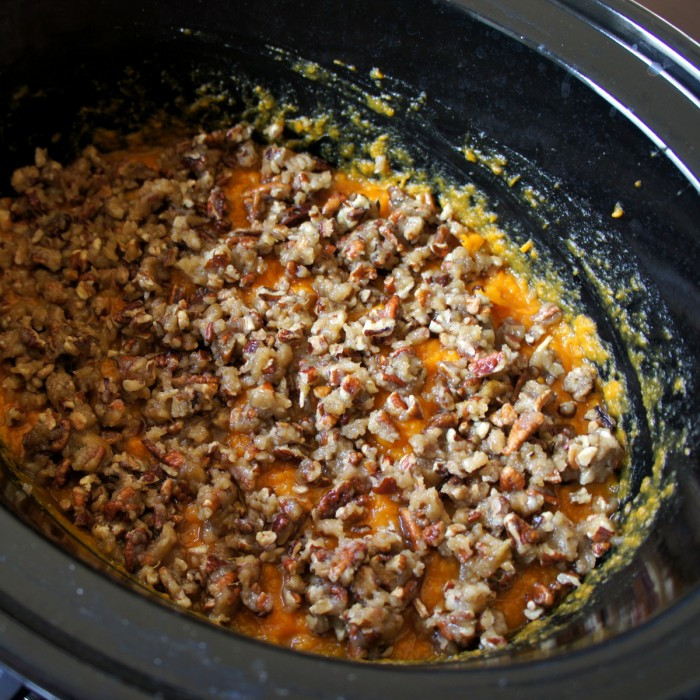 Crock Pot Sweet Potato Casserole
 Crock Pot Sweet Potato Casserole I Wash You Dry