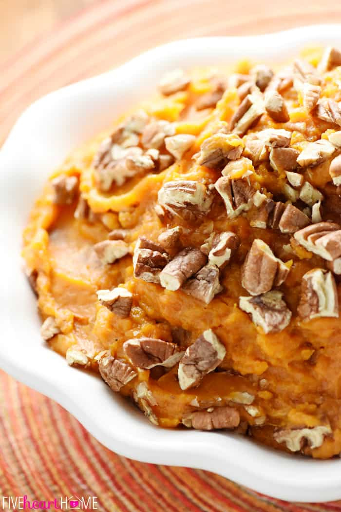 Crock Pot Sweet Potato Casserole
 Slow Cooker Sweet Potato Casserole