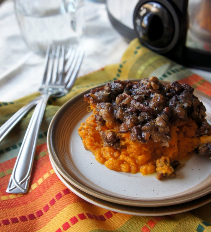 Crock Pot Sweet Potato Casserole
 Crock Pot Sweet Potato Casserole I Wash You Dry