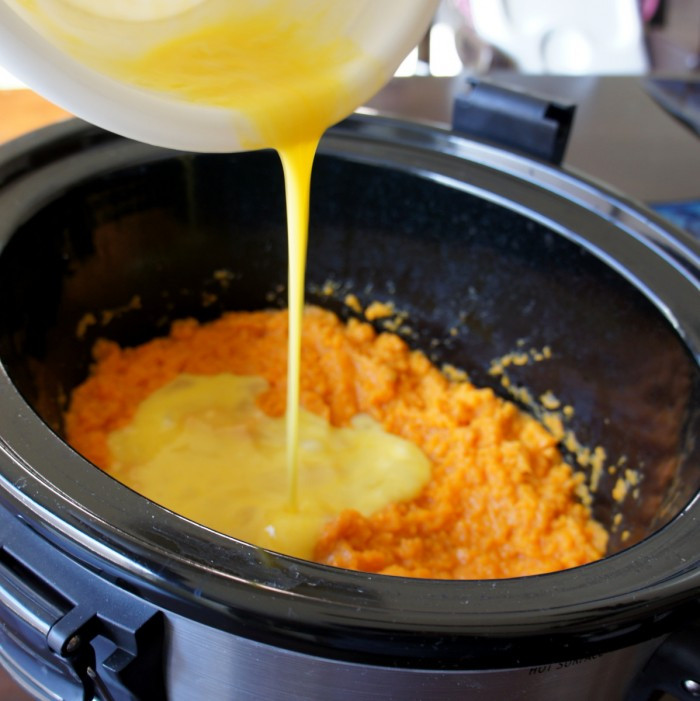 Crock Pot Sweet Potato Casserole
 Crock Pot Sweet Potato Casserole I Wash You Dry