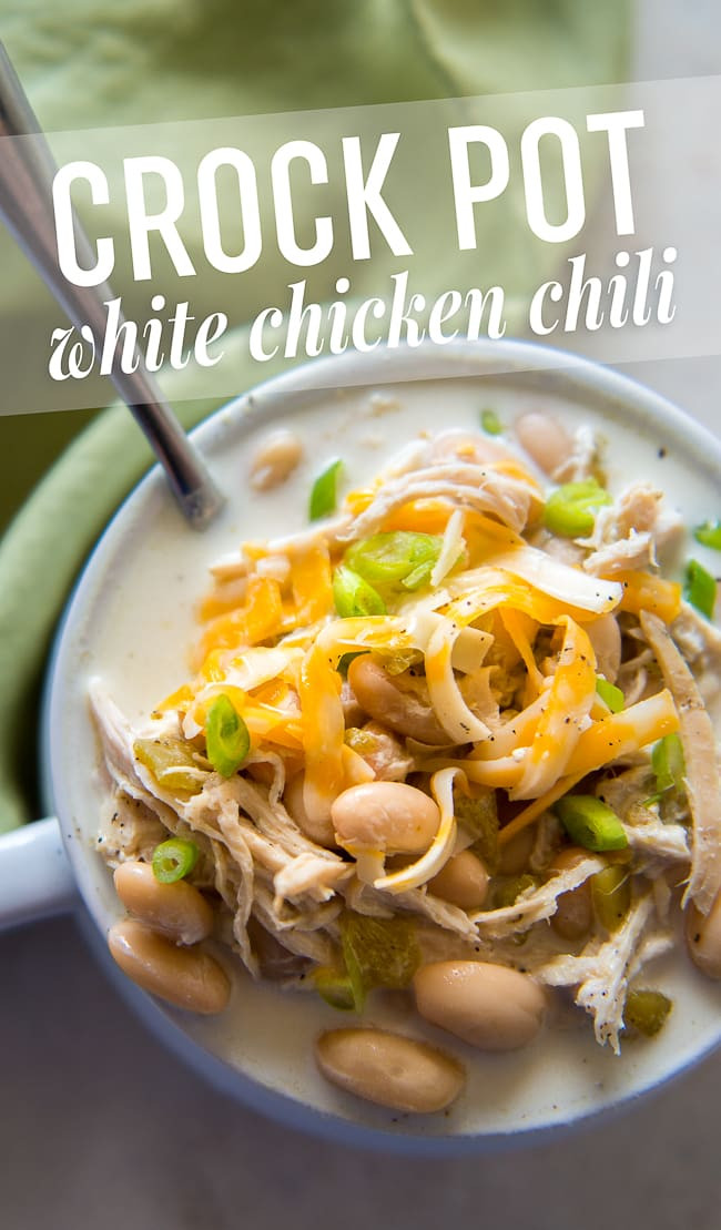 Crock Pot White Chicken Chili
 Crock Pot White Chicken Chili