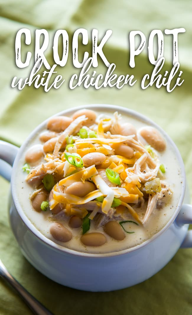 Crock Pot White Chicken Chili
 Crock Pot White Chicken Chili