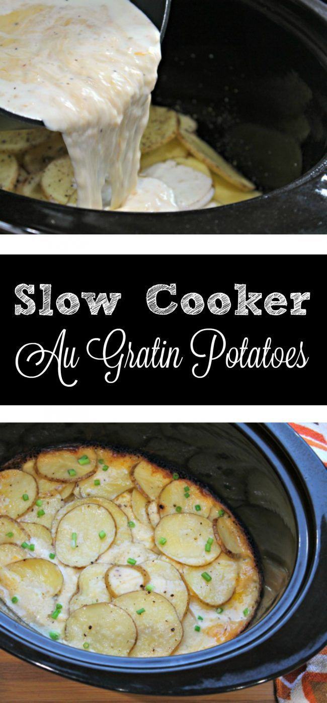 Crockpot Au Gratin Potatoes
 Slow Cooker Au Gratin Potatoes Recipe