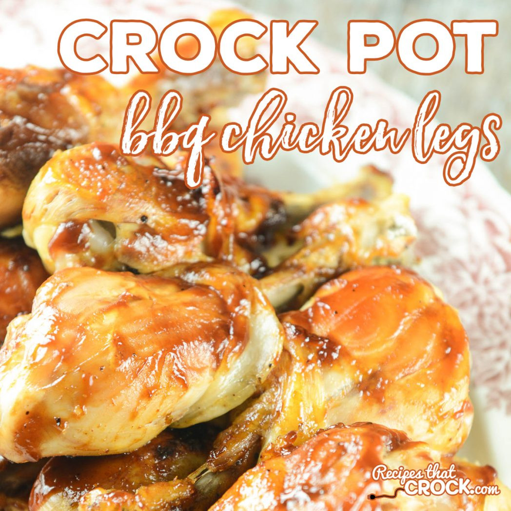 Crockpot Bbq Chicken Thighs
 Crock Pot BBQ Chicken Legs Recipes That Crock