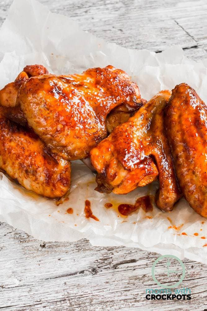 Crockpot Bbq Chicken Wings
 Crockpot BBQ Chicken Wings Moms with Crockpots