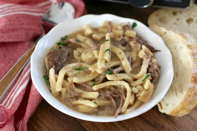 Crockpot Beef And Noodles
 Crock Pot Beef & Noodles The Country Cook