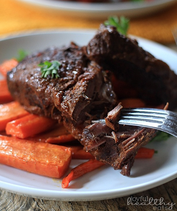 Crockpot Beef Short Ribs
 Balsamic Braised Beef Short Ribs Paleo Recipes