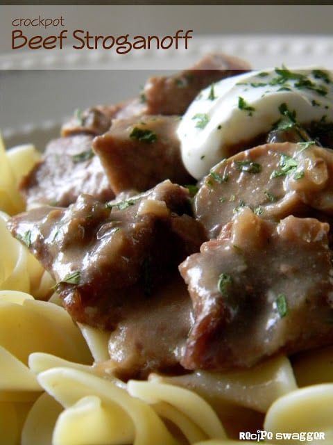 Crockpot Beef Stroganoff
 23 Dump Recipes to Save You Time Spaceships and Laser Beams