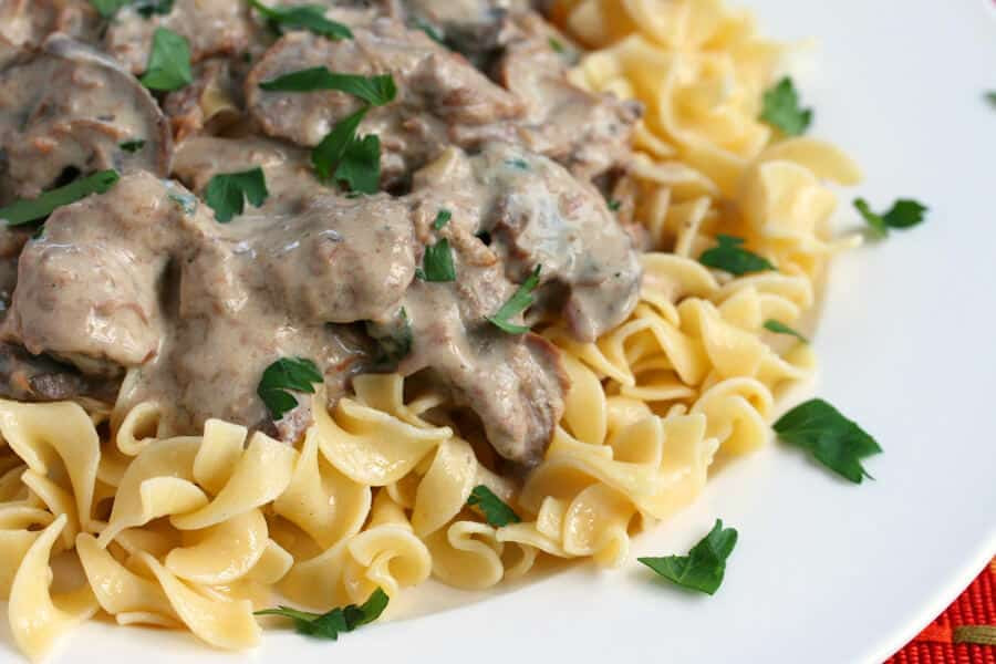 Crockpot Beef Stroganoff
 BEST Slow Cooker Beef Stroganoff The Daring Gourmet