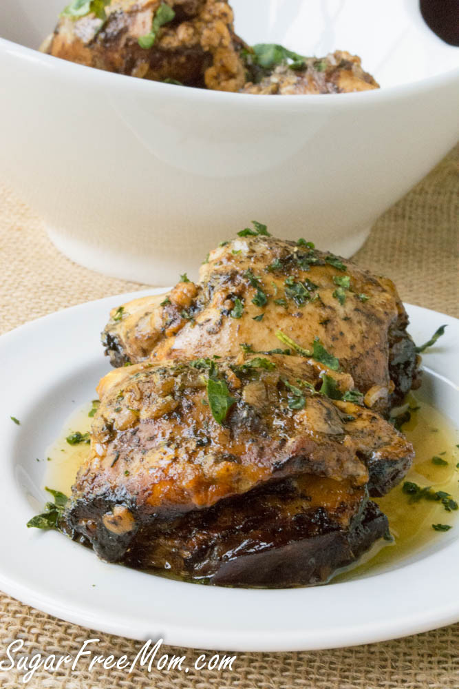 Crockpot Boneless Chicken Thighs
 Slow Cooker Balsamic Caprese Stuffed Chicken Thighs