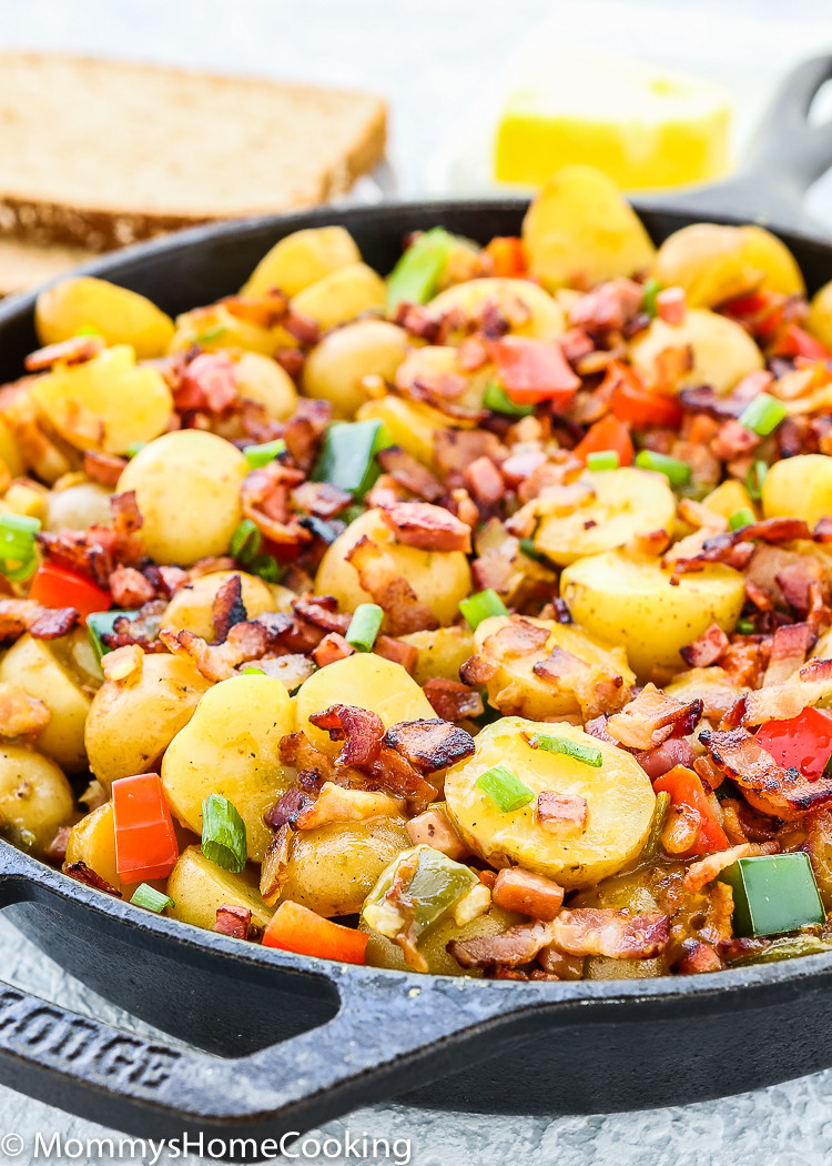 Crockpot Breakfast Potatoes
 Slow Cooker Bacon and Ham Breakfast Potatoes Mommy s