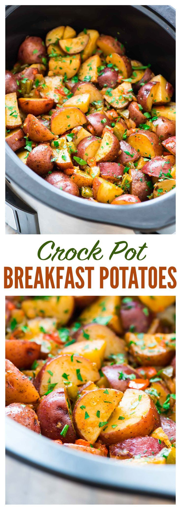Crockpot Breakfast Potatoes
 Crockpot Breakfast Potatoes – Crisp tender potatoes made