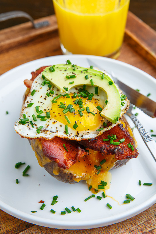 Crockpot Breakfast Potatoes
 Slow Cooker Breakfast Baked Potatoes Recipe on Closet Cooking