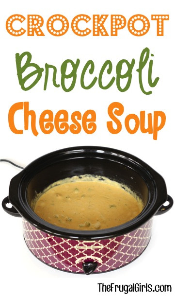Crockpot Broccoli Cheese Soup
 Crockpot Broccoli Cheese Soup Recipe EASY Dinner The