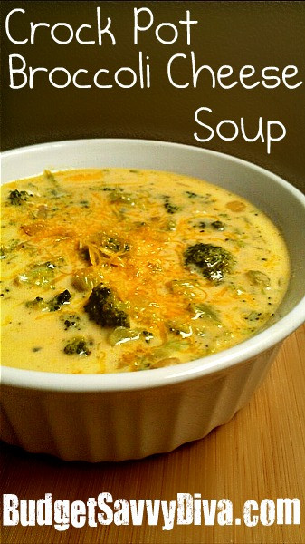 Crockpot Broccoli Cheese Soup
 Crock Pot Broccoli Cheese Soup Recipe