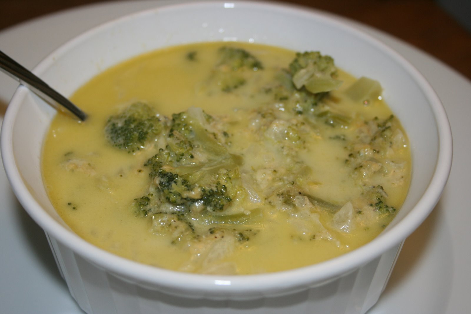 Crockpot Broccoli Cheese Soup
 Meal Idea Monday Crock Pot Broccoli and Three Cheese Soup