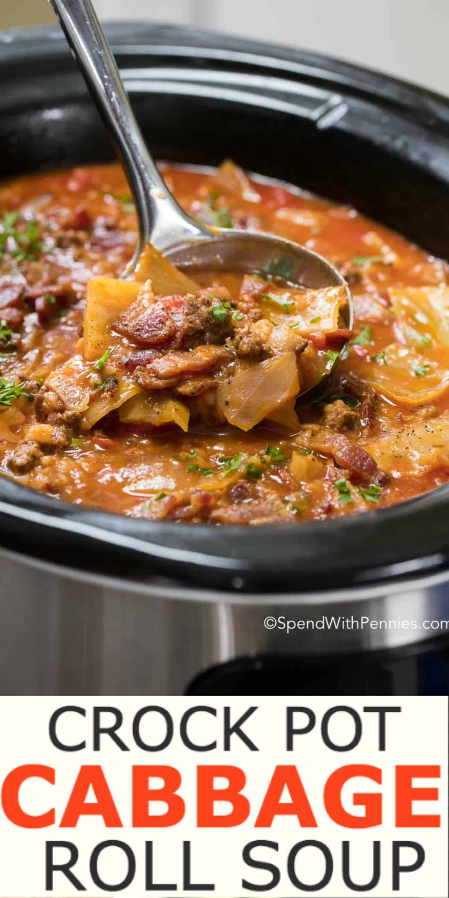 Crockpot Cabbage Roll Soup
 Golumpki Recipe Slow Cooker