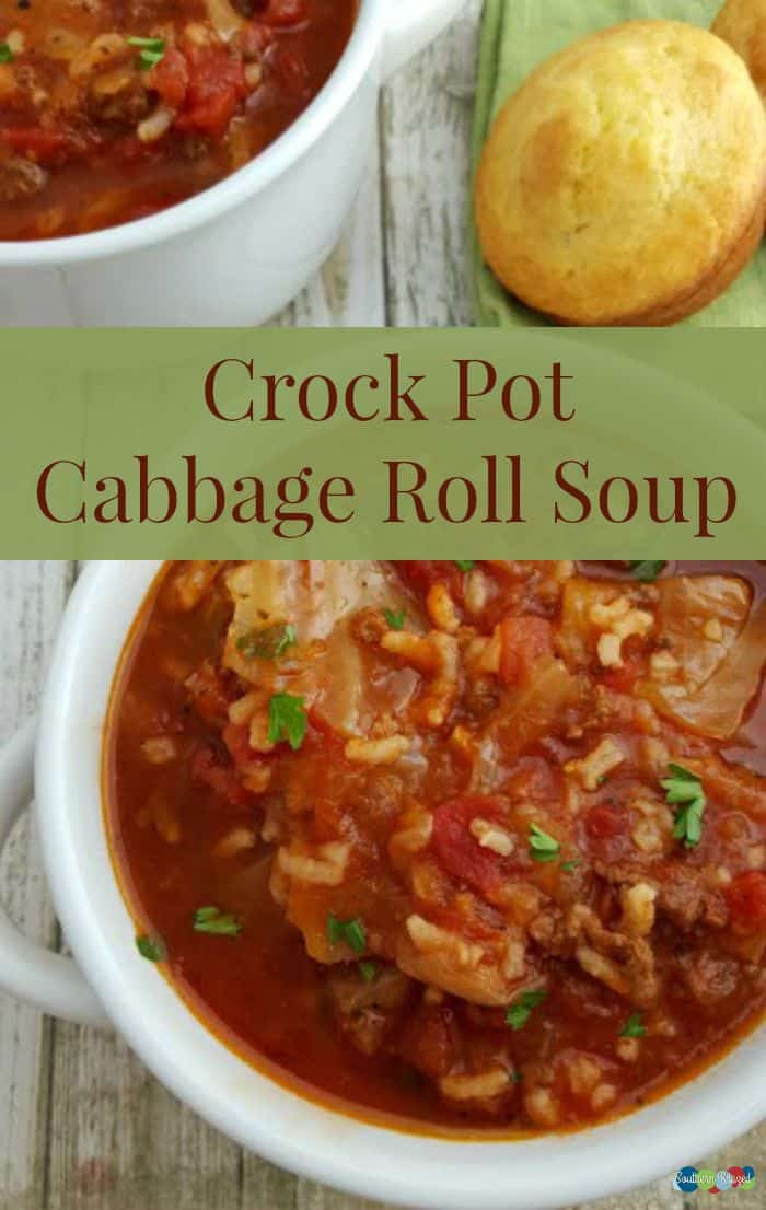 Crockpot Cabbage Roll Soup
 20 Crock Pot Soup Recipes Love Pasta and a Tool Belt