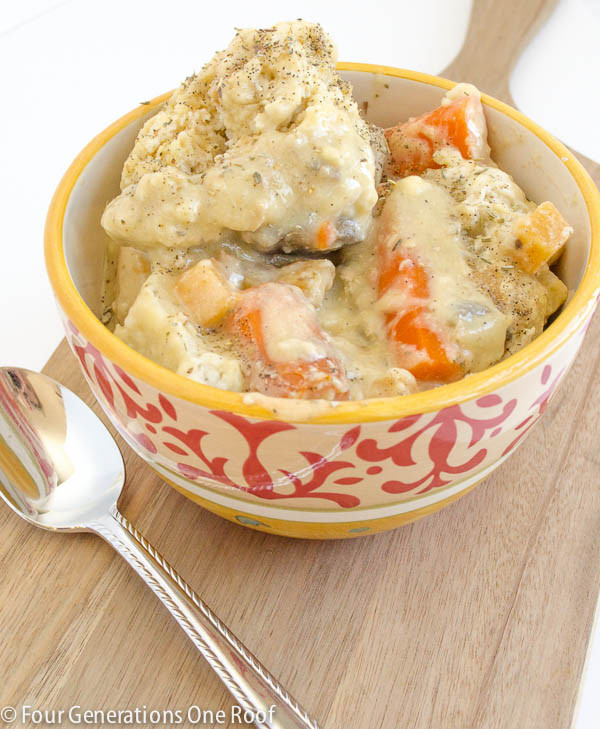 Crockpot Chicken And Dumplings Recipe
 Easy chicken and dumplings crockpot my mom Four