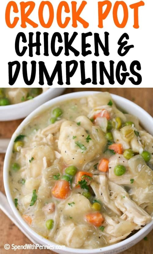 Crockpot Chicken And Dumplings With Grands Biscuits
 chicken and dumplings slow cooker with biscuits