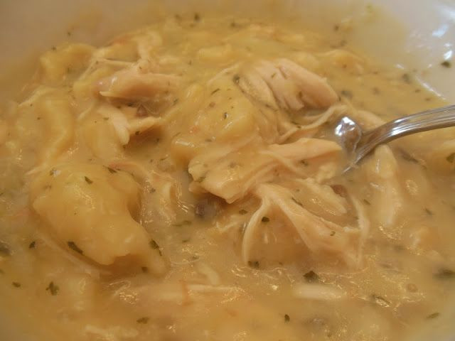 Crockpot Chicken And Dumplings With Grands Biscuits
 Crockpot Chicken and Dumplings 2 boneless skinless