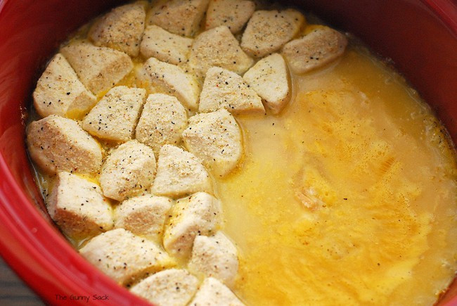 Crockpot Chicken And Dumplings With Grands Biscuits
 Slow Cooker Garlic Herb Cheesy Chicken Dumplings